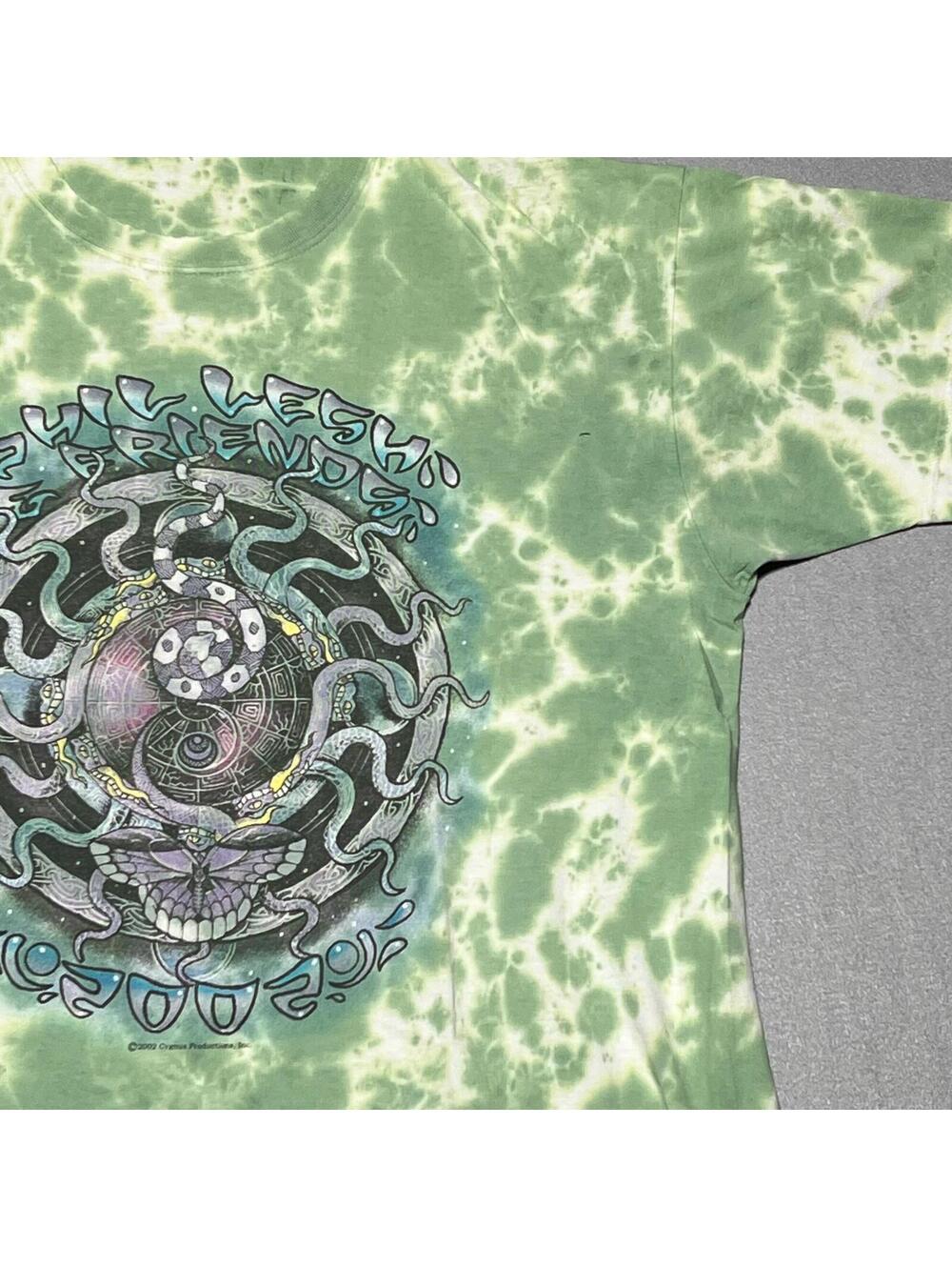 Vintage 2002 Phil Lesh & Friends Summer Tour Thrashed Tie Dye T-Shirt XL - Picture 6 of 12
